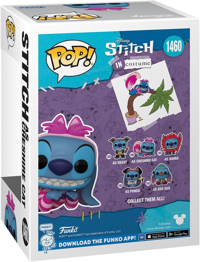 Disney Funko POP Stitch as Cheshire Cat #1460