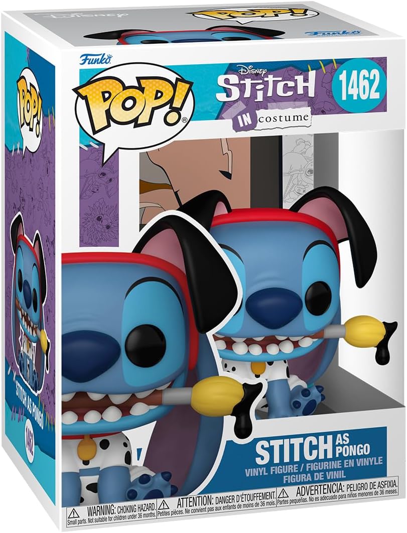 Disney Funko POP Stitch as Pongo #1462