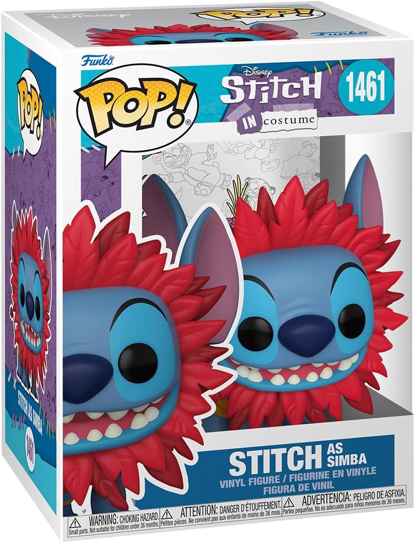 Disney Funko POP Stitch as Simba #1461