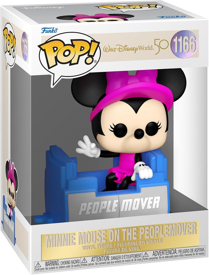 Disney Funko POP Minnie Mouse on the Peoplemover #1166