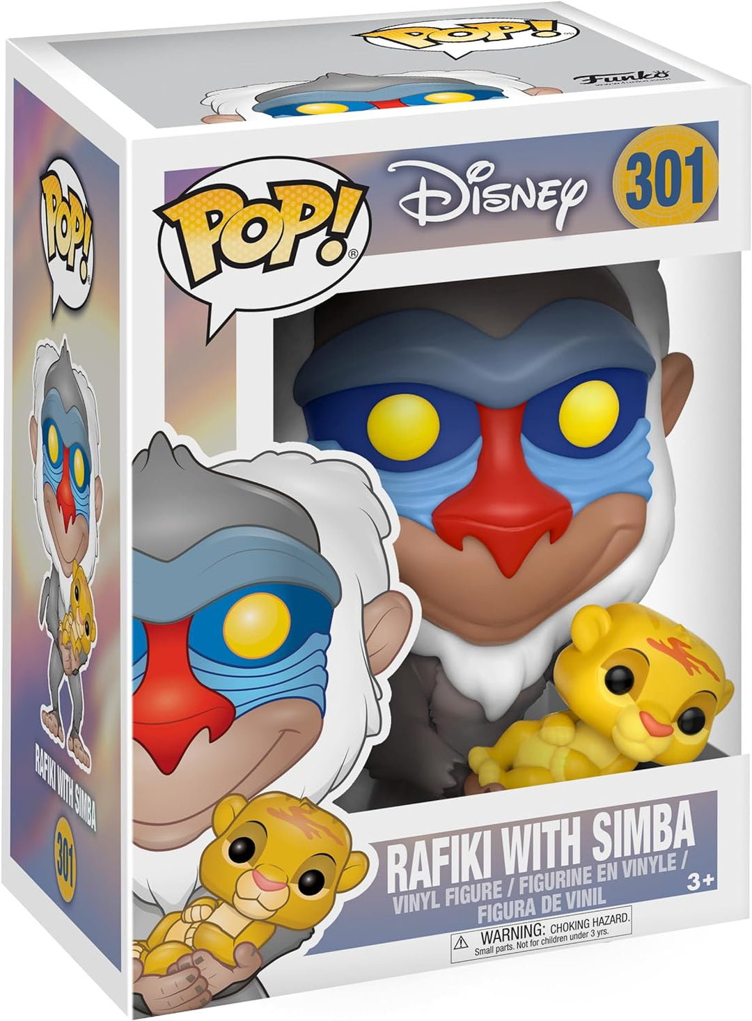 Disney König der Löwen Funko POP Rafiki with Simba #301