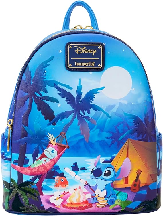 Disney Lilo & Stitch Camping Cuties Loungefly Rucksack