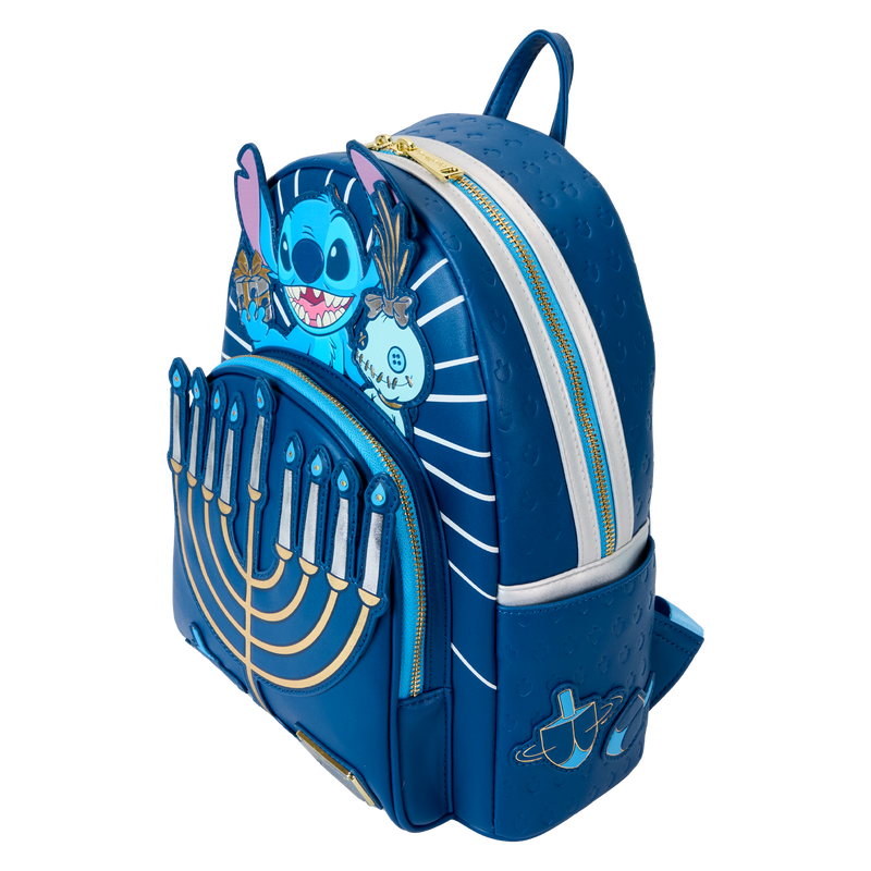 Disney Loungefly Rucksack Stitch Happy Hanukkah