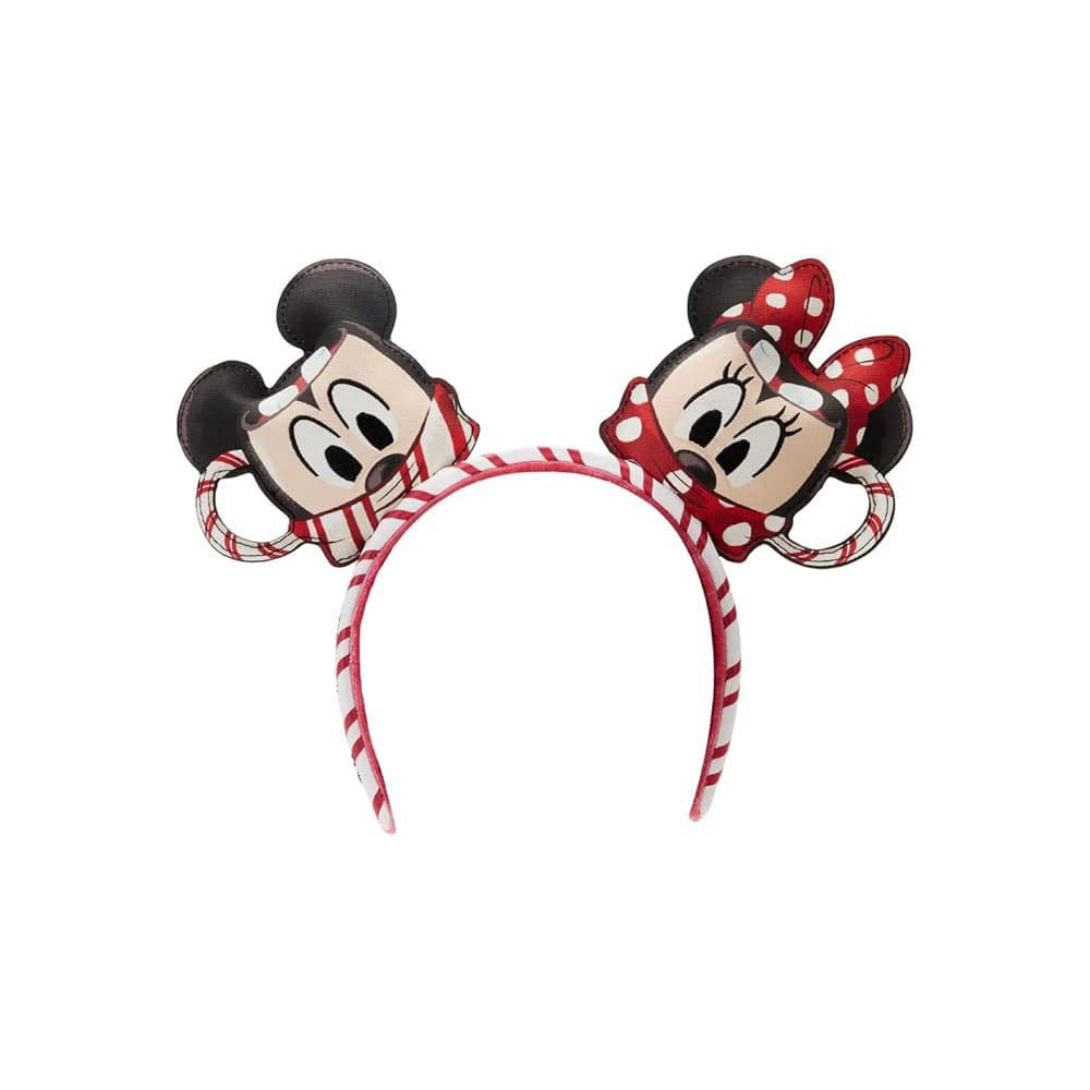Disney Minnie und Mickey Mouse Loungefly Rucksack inklusive Haarreifen