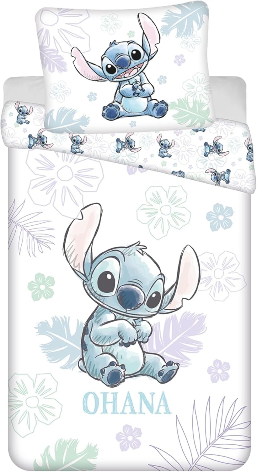 Disney Stitch Bettwäsche 140x200 cm Baumwolle