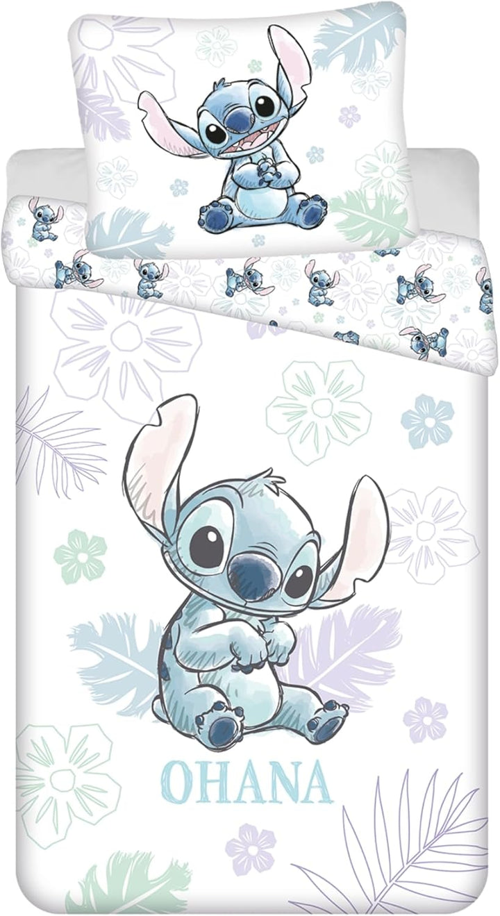 Disney Stitch Bettwäsche 140x200 cm Baumwolle