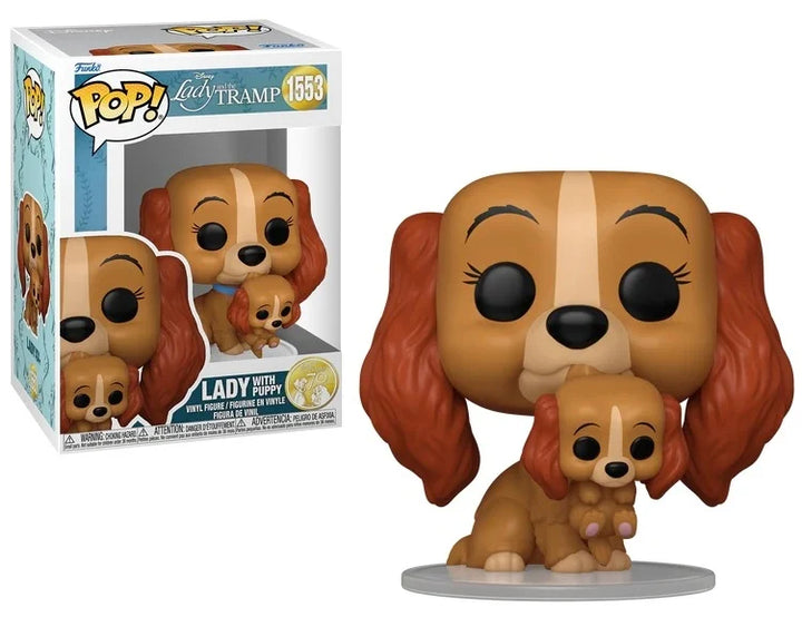 Susi & Strolch Funko POP Lady with Puppy #1553 (PRE-ORDER)