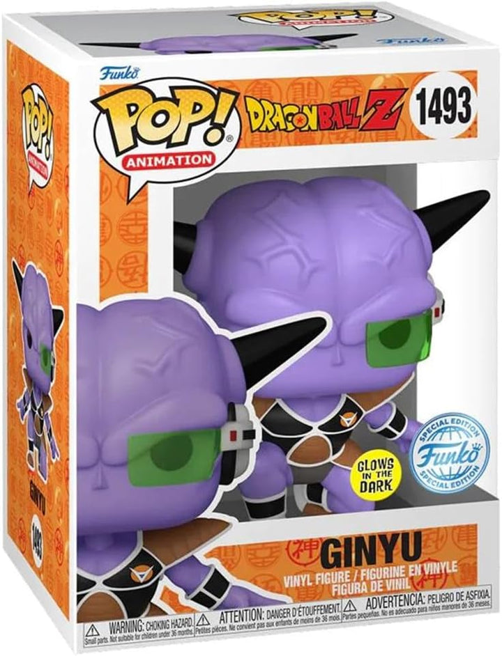 Dragon Ball Z Funko POP Ginyu Glows in the Dark #1493