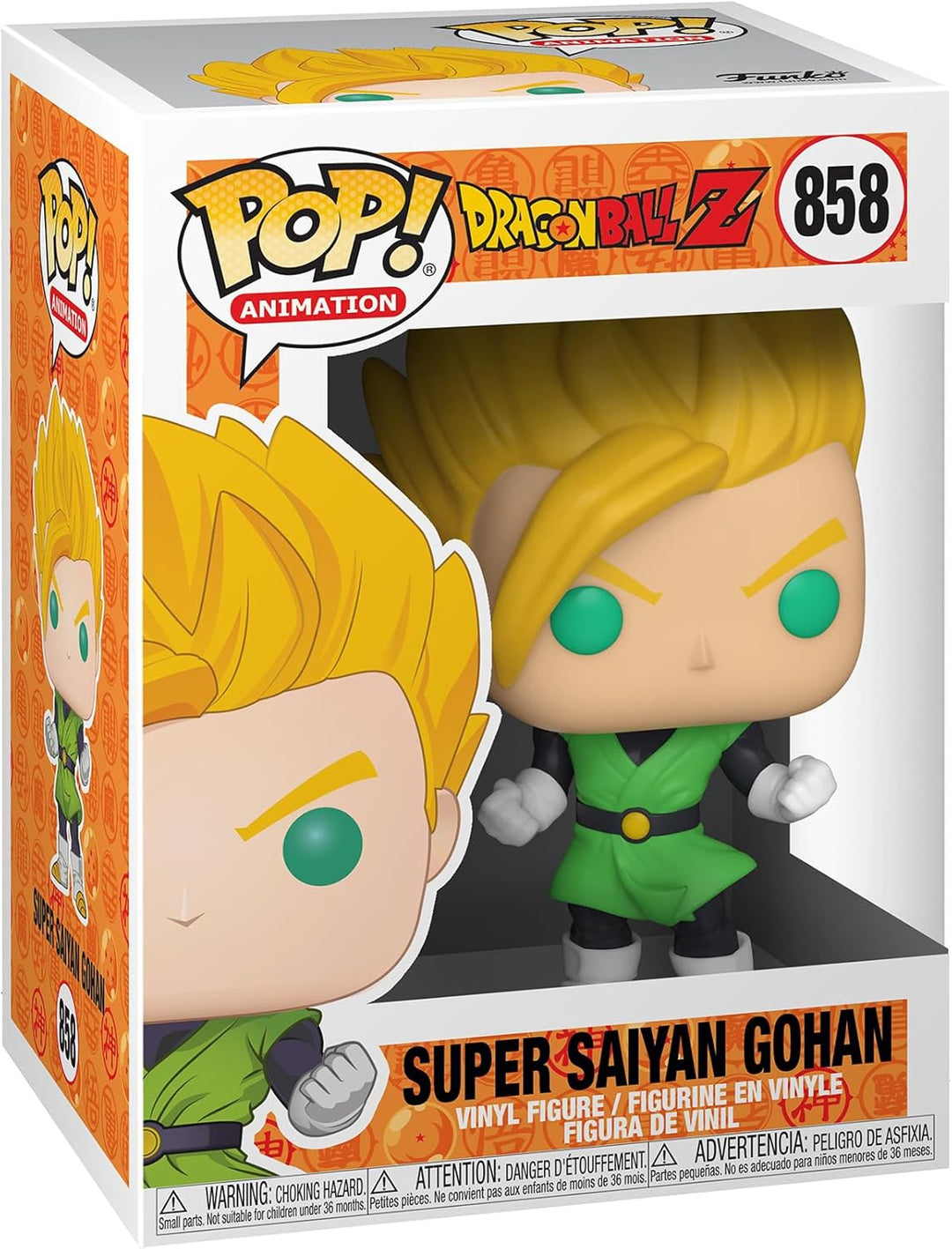 Dragon Ball Z Super Saiyan Gohan Funko Pop #858