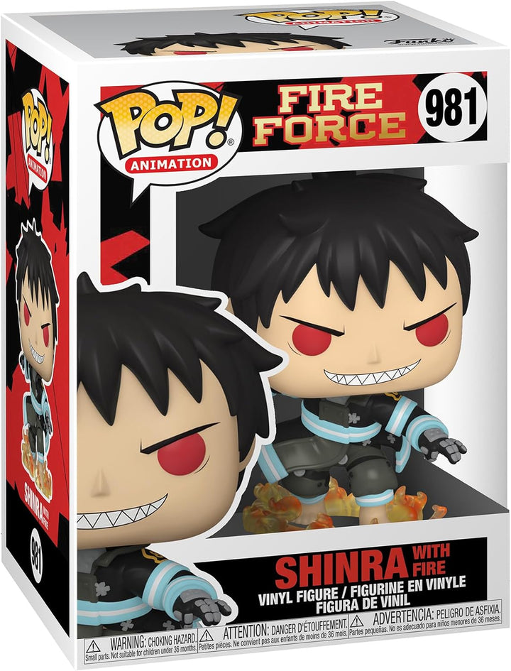 Fire Force Funko POP Shinra with Fire #981