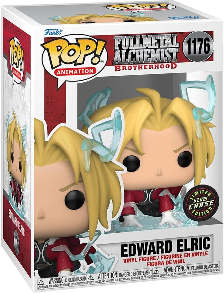 Fullmetal Alchemist Brotherhood Funko POP Edward Elric Limited Glow Chase Edition #1176