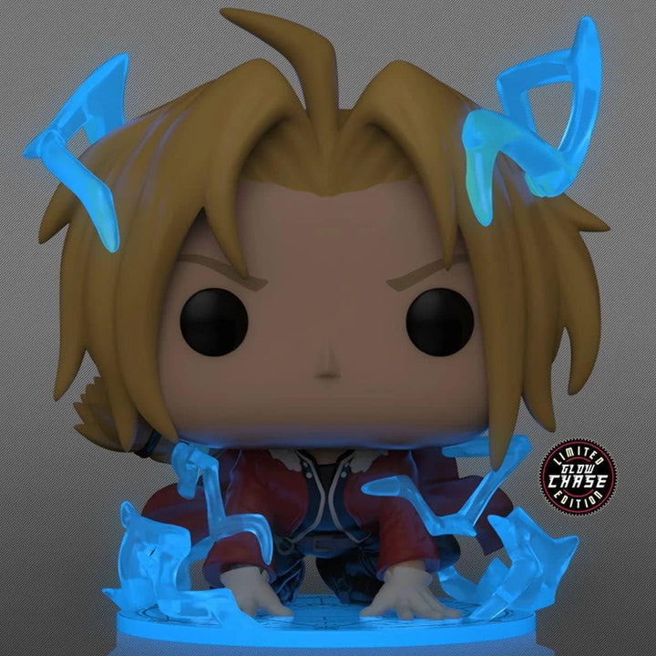 Fullmetal Alchemist Brotherhood Funko POP Edward Elric Limited Glow Chase Edition #1176