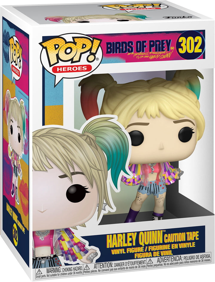 Funko POP Birds of Prey Harley Quinn Caution Tape #302