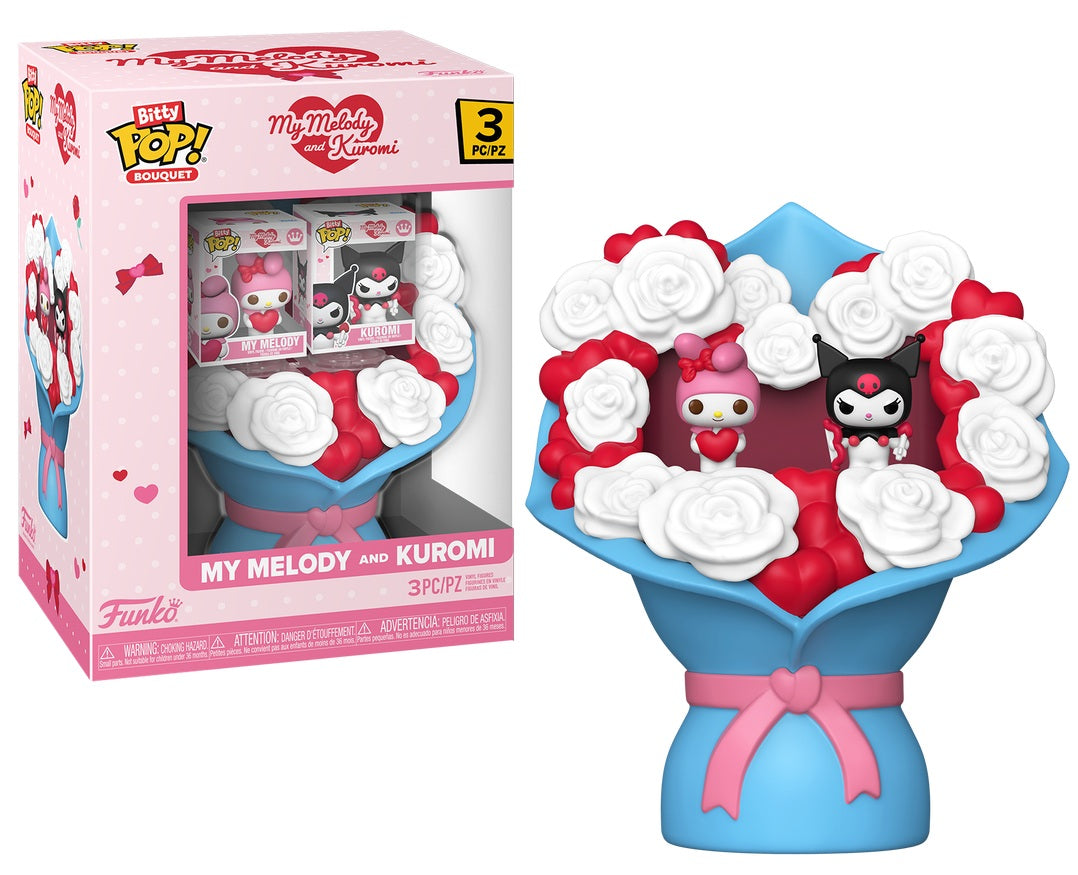 Bitty POP! Bouquet Hello Kitty Valentine’s Day My Melody & Kuromi