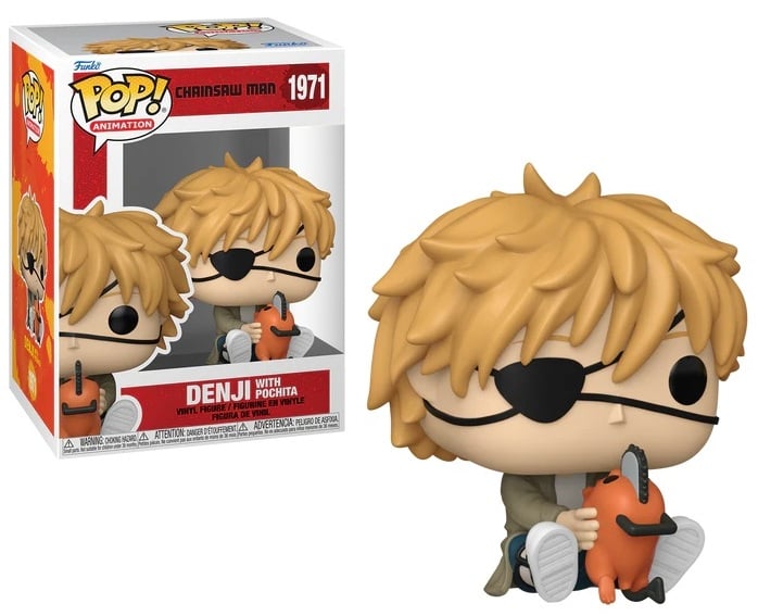 Chainsaw Man Funko POP Denji with Pochita #1971