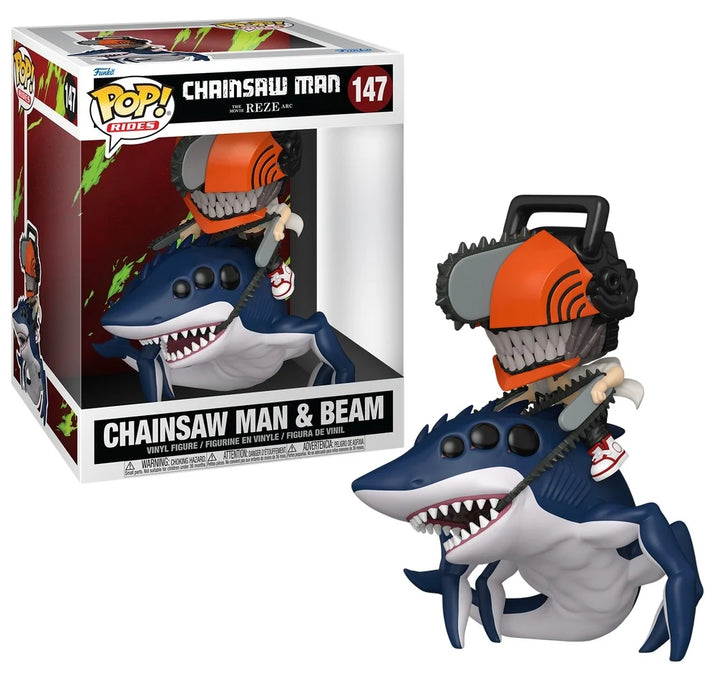 Funko POP Chainsaw Man Reze Chainsaw Man & Beam #149