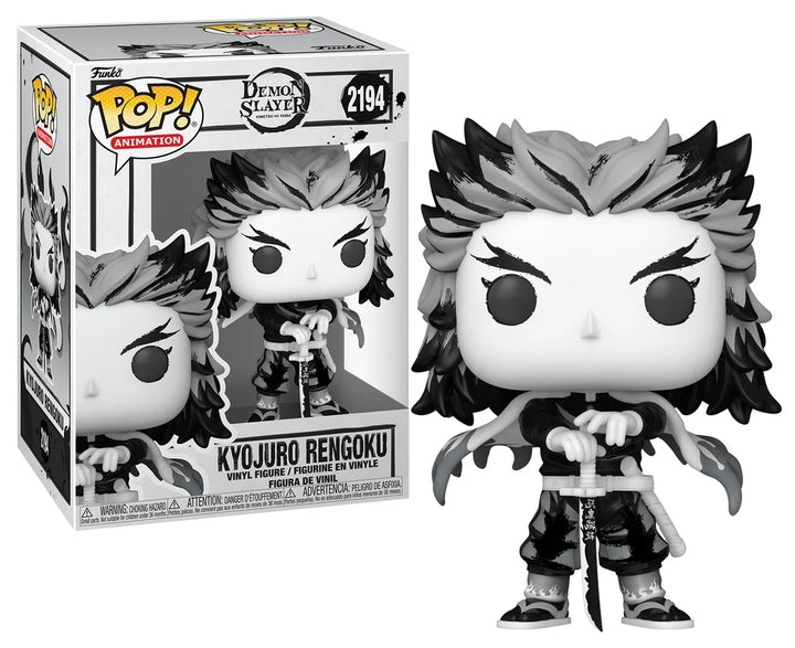 Funko POP Demon Slayer Kyojuro Rengoku Sumi-Ink #2194
