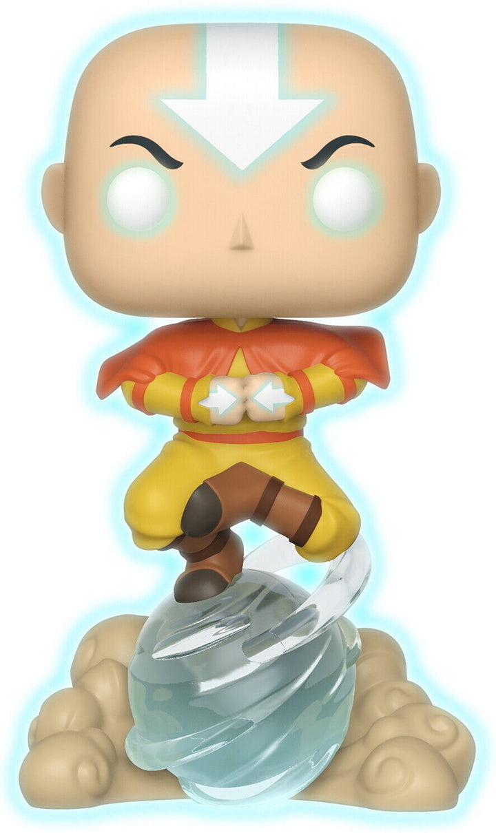 Funko POP Avatar Aang on Airscooter Limited Glow Chase Edition #541