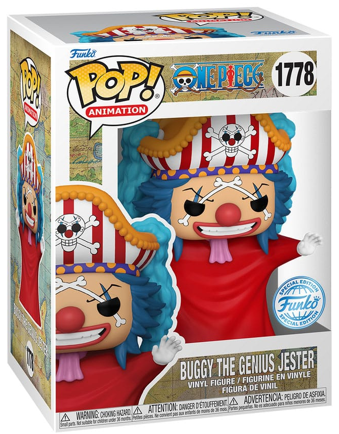 Funko POP One Piece Buggy the Genius Jester #1778