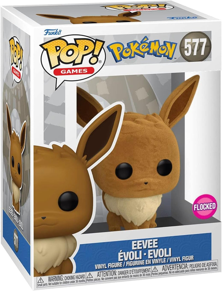 Funko POP Pokemon Eevee - Evoli Flocked #577