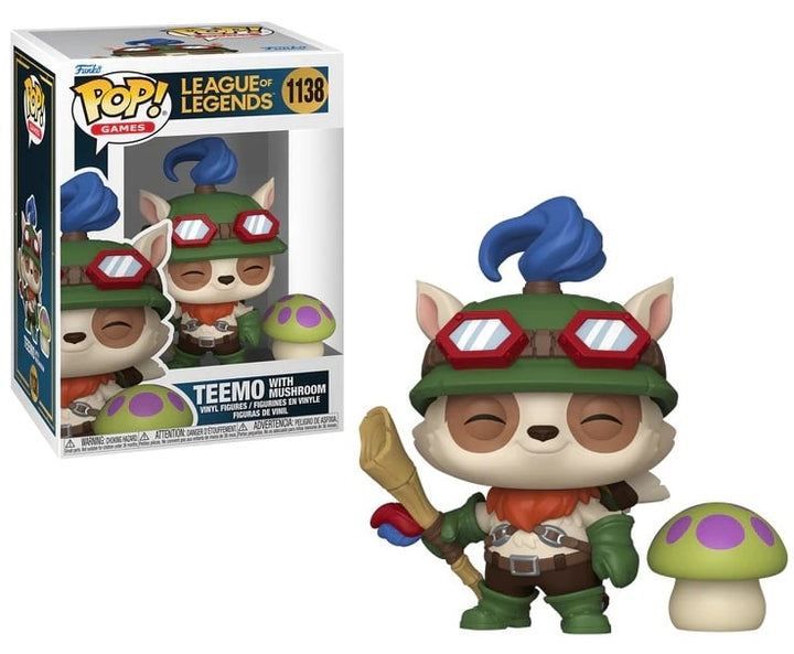 Funko POP League of Legends Teemo with Mushroom #1138