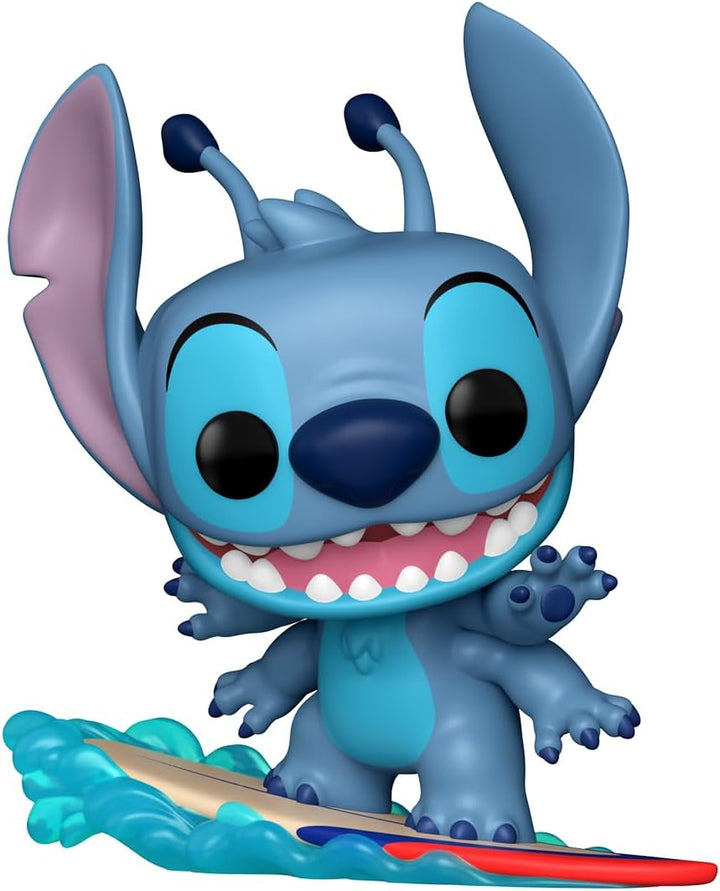 Disney Funko POP Stitch on Surfboard #1594