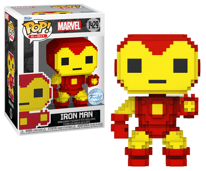 Marvel Funko POP 8 Bit Iron Man #1429
