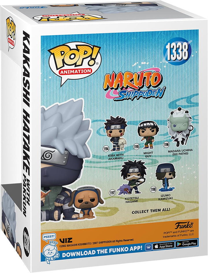 Funko POP Naruto Shippuden Kakashi Hatake with Pakkun #1338