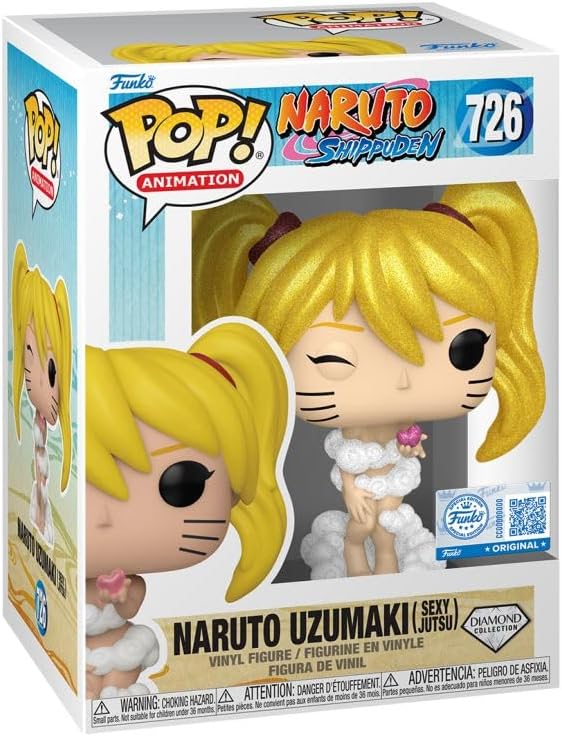 Naruto Shippuden Funko POP Naruto Uzumaki (Sexy Jutsu) Diamond #726