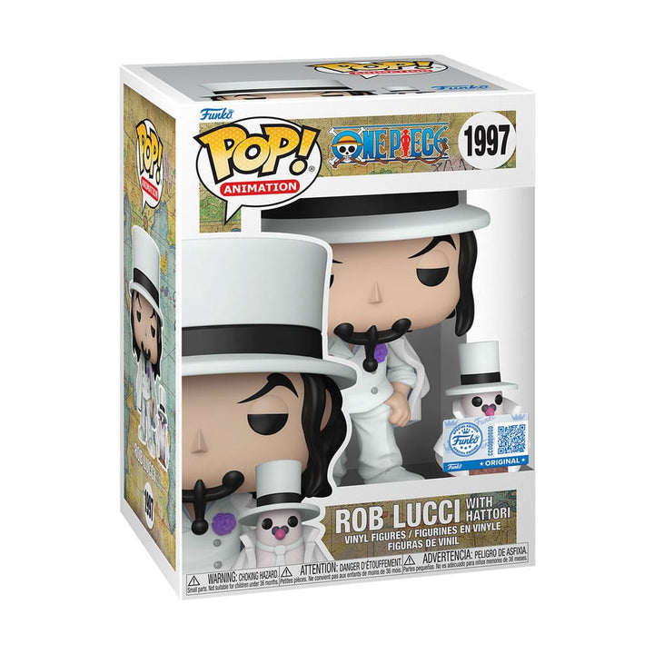 Funko POP One Piece Rob Lucci with Hattori #1997