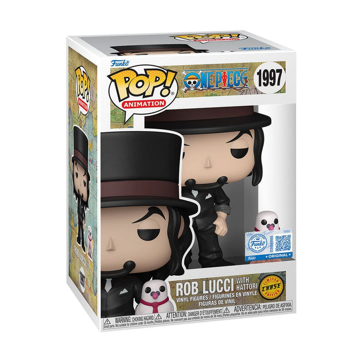 Funko POP One Piece Rob Lucci with Hattori #1997 Limited Chase Edition