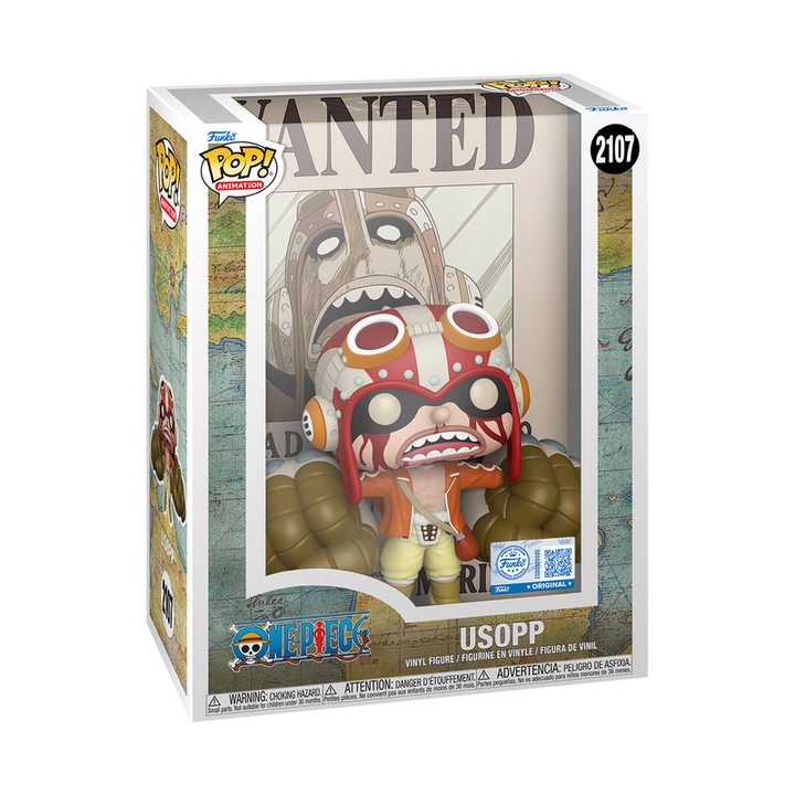 One Piece Funko POP Usopp Wanted Poster #2107
