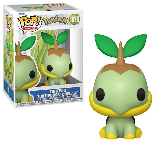 Pokemon Funko POP Turtwig - Chelast #1078