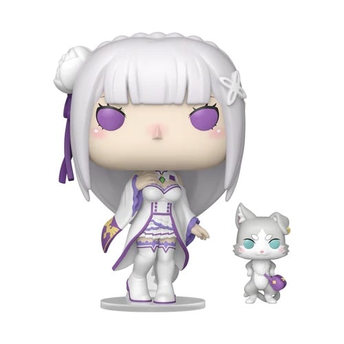 Funko POP RE Zero Emilia with Puck #2112