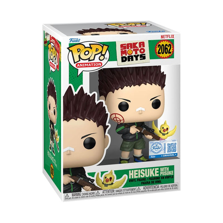 Funko POP Sakamoto Days Heisuke with Piisuke #2062