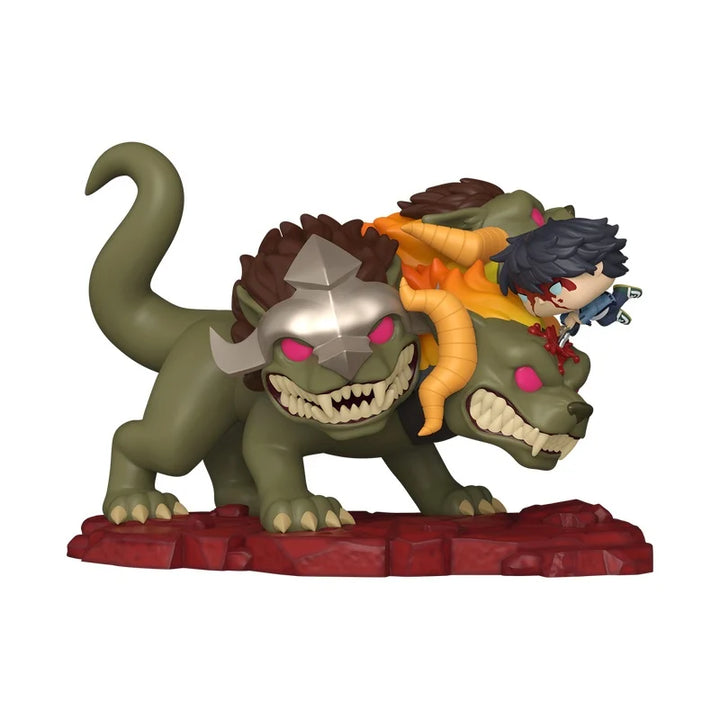 Funko POP Solo Leveling Sung Jinwoo VS Cerberus #2272