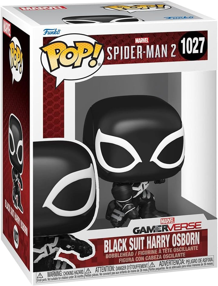 Funko POP Spiderman Black Suit Harry Osborn #1027