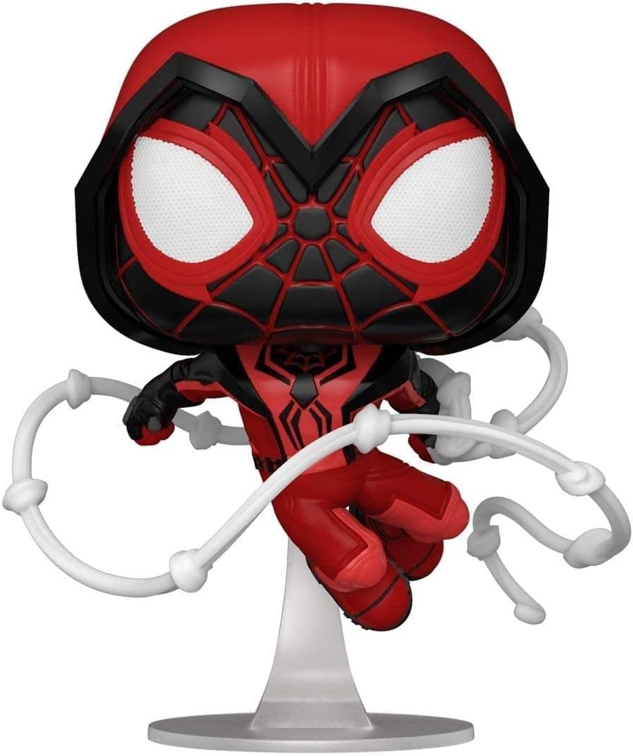 Funko POP Spiderman Miles Morales Crimson Cowl Suit #770