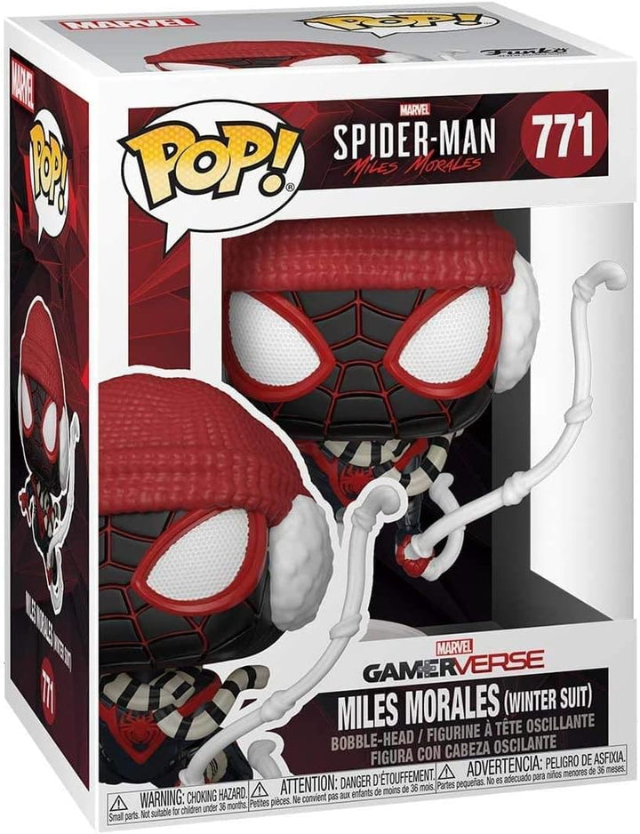 Funko POP Spiderman Miles Morales Winter Suit #771
