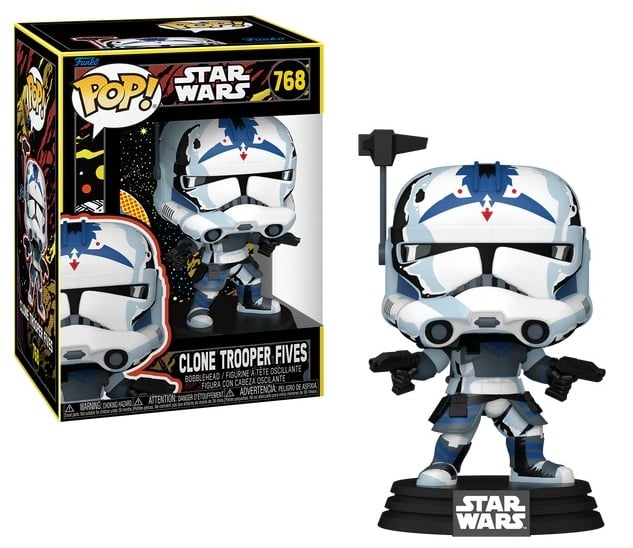 Star Wars Funko POP Clone Trooper Fives #768