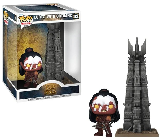 Funko POP Town Herr der Ringe Lurtz with Orthanc #02