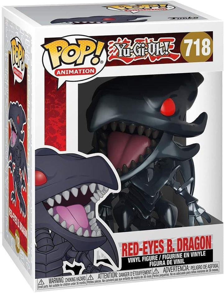Funko POP Yu-Gi-Oh Red-Eyes Black Dragon #718