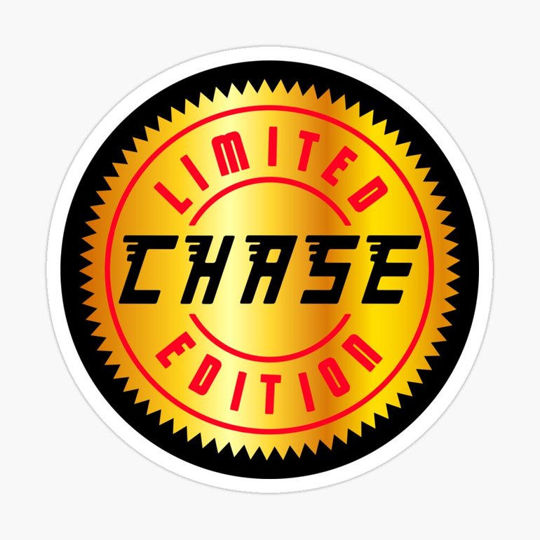 Funko Pop Limited Chase Edition Sticker