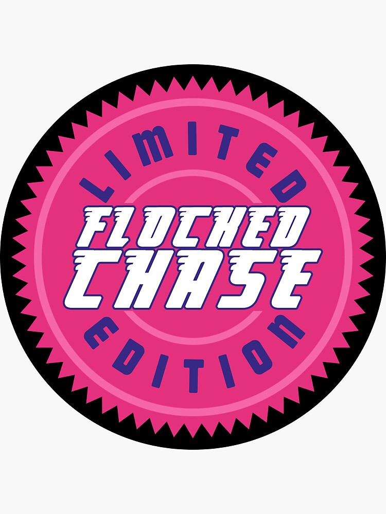 Funko POP Limited Flocked Chase Edition Sticker