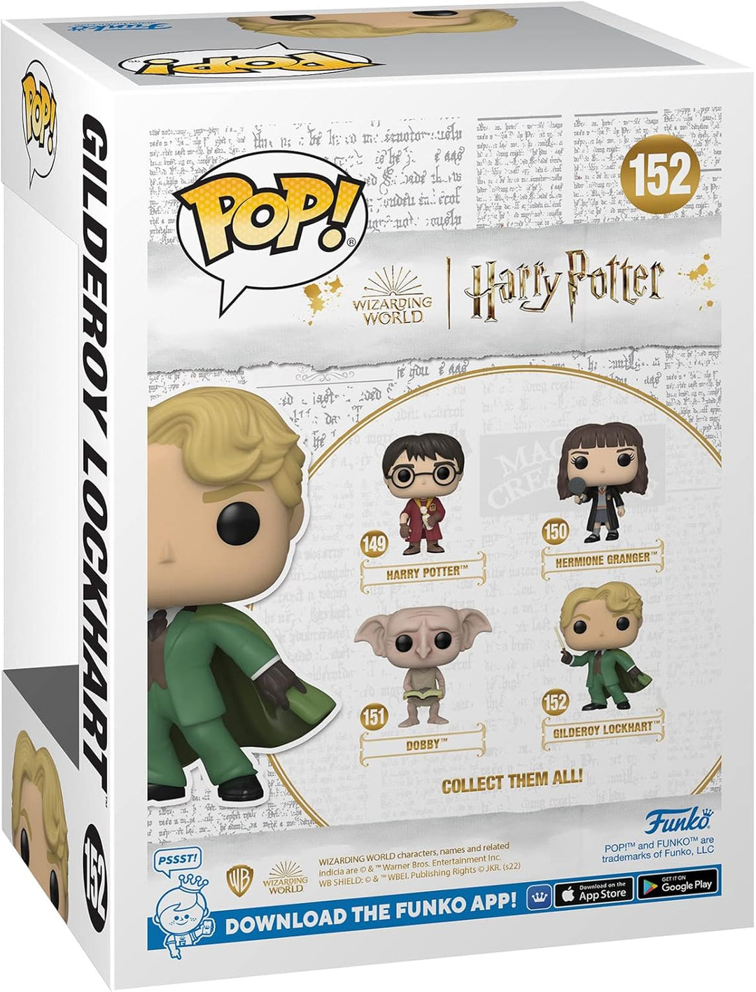 Harry Potter Funko POP Gilderoy Lockhart #152