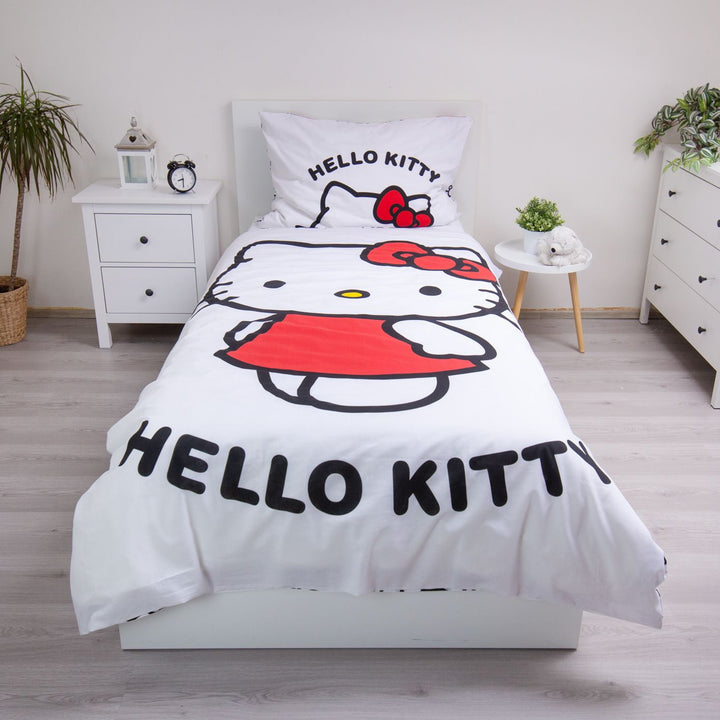 Hello Kitty Bettwäsche 140x200 cm Baumwolle
