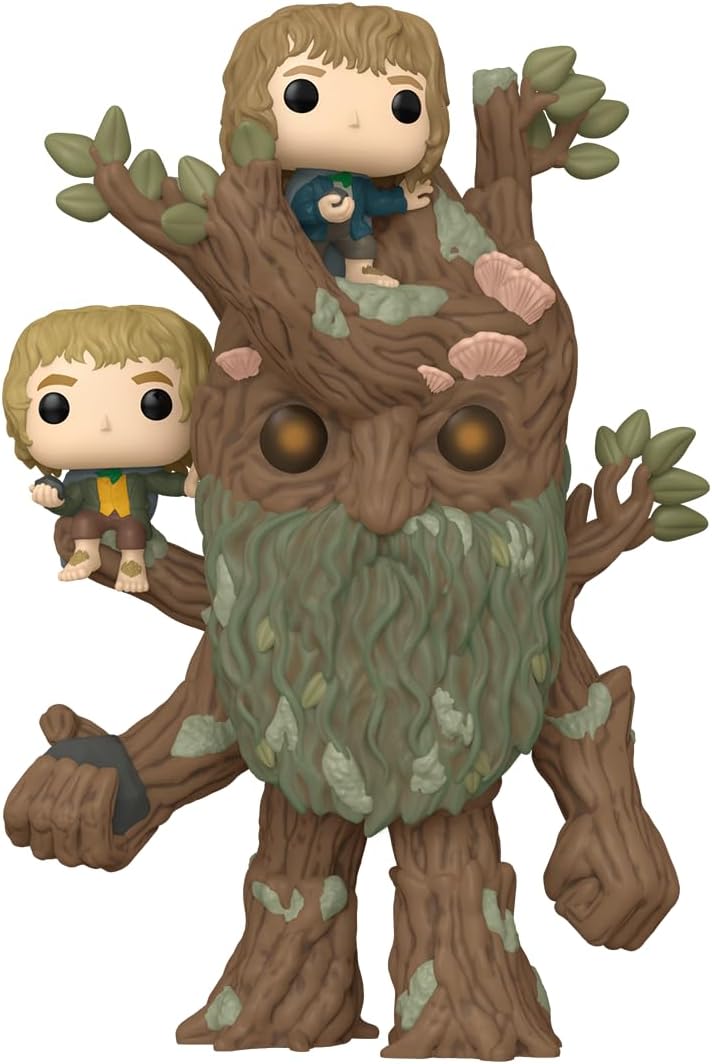 Herr der Ringe Funko POP Treebeard with Merry & Pippin #1579