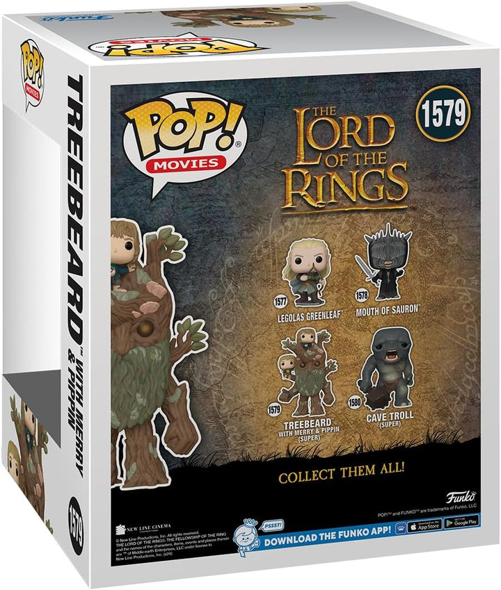 Herr der Ringe Funko POP Treebeard with Merry & Pippin #1579