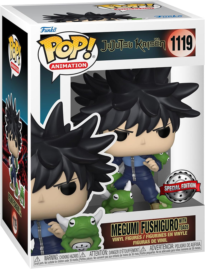 Jujutsu Kaisen Funko POP Megumi Fushiguro with Toads #1119