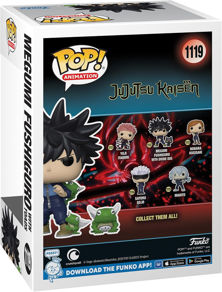 Jujutsu Kaisen Funko POP Megumi Fushiguro with Toads #1119